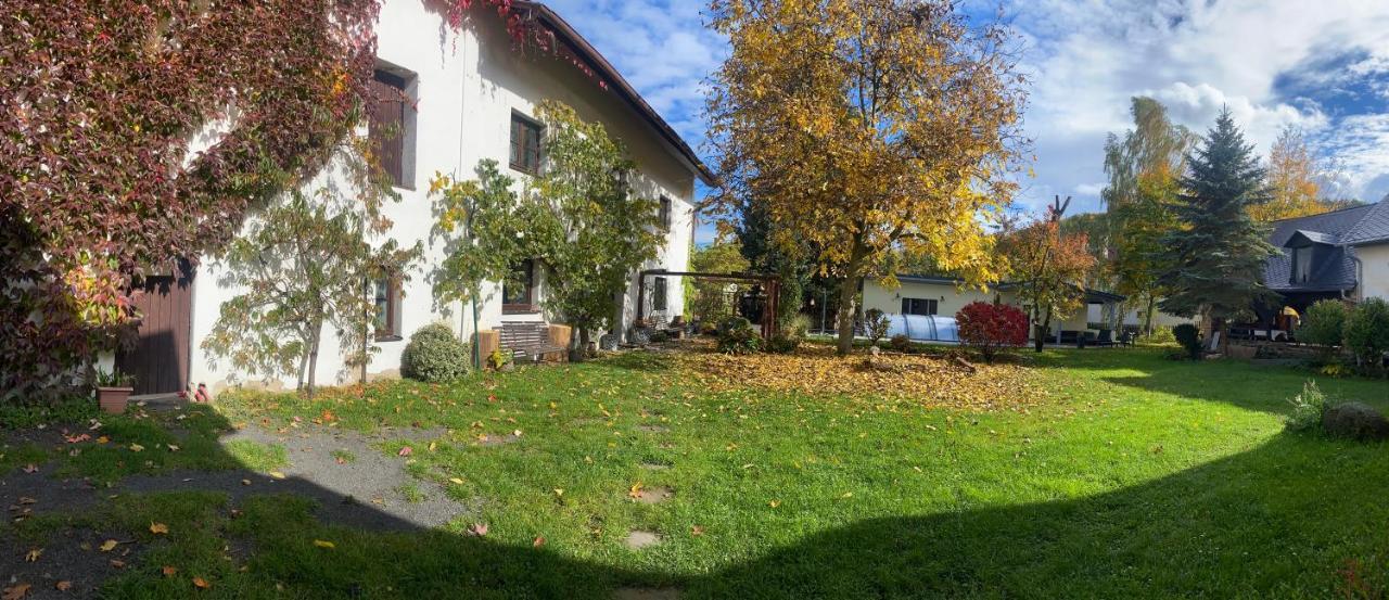 Pokoje V Chalupe Pod Milesovkou Velemin Dış mekan fotoğraf