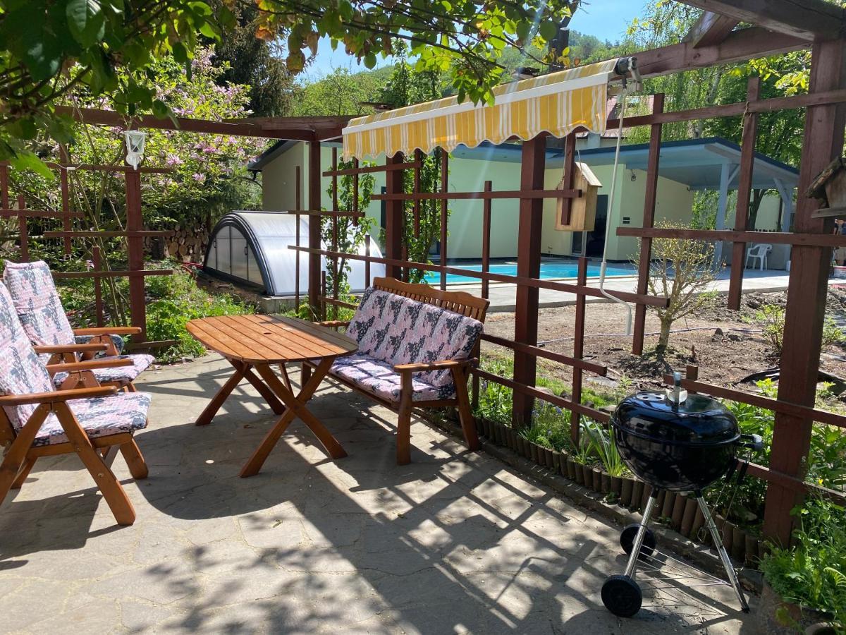 Pokoje V Chalupe Pod Milesovkou Velemin Dış mekan fotoğraf