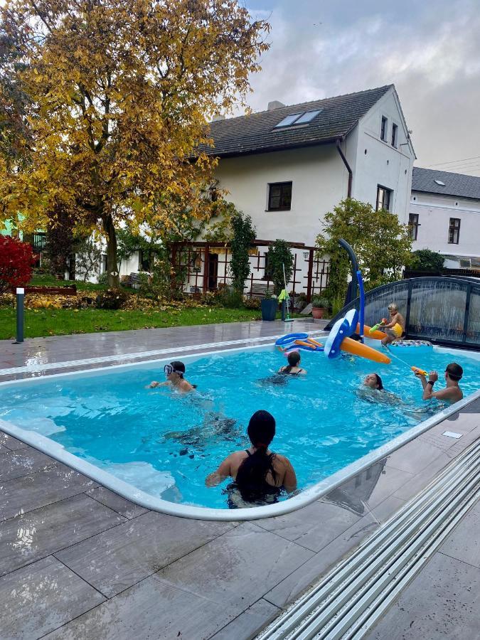 Pokoje V Chalupe Pod Milesovkou Velemin Dış mekan fotoğraf