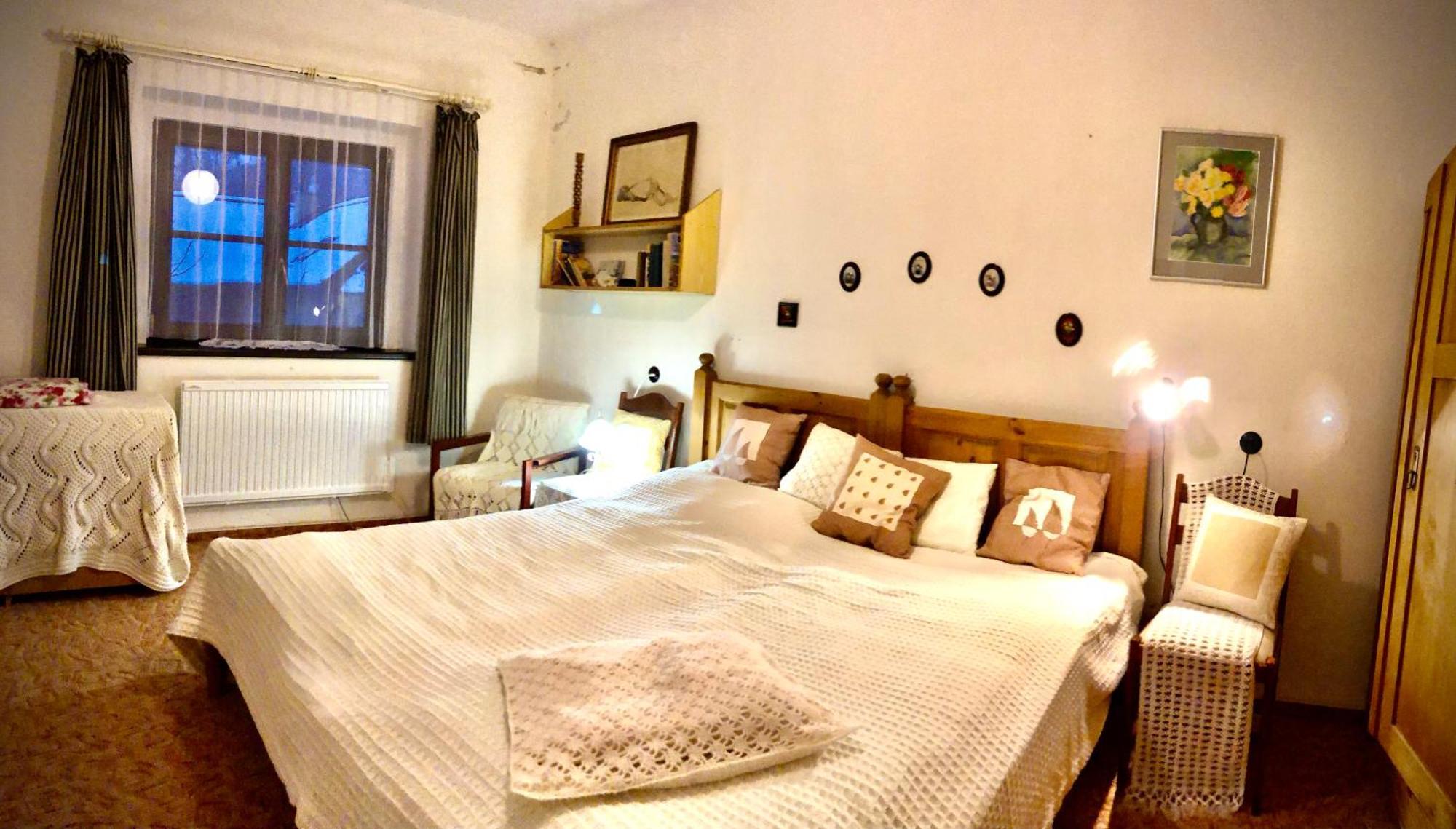 Pokoje V Chalupe Pod Milesovkou Velemin Dış mekan fotoğraf
